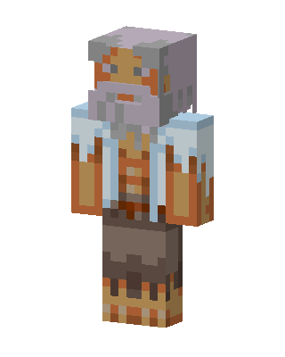 Gray Player skin, 3D preview