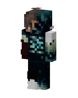 Deep Dark Warden skin, 3D preview