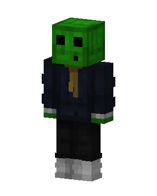 Slime In Suit Minecraft skin