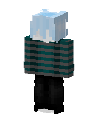 Frosty Stripes skin, 3D preview