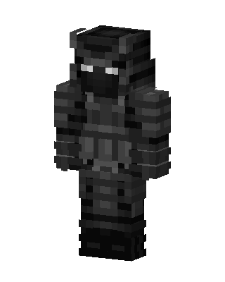 Shadow Samurai Minecraft skin