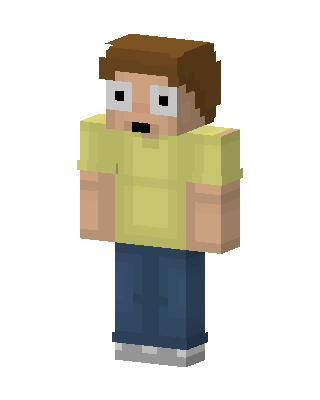 Morty Smith skin, 3D preview
