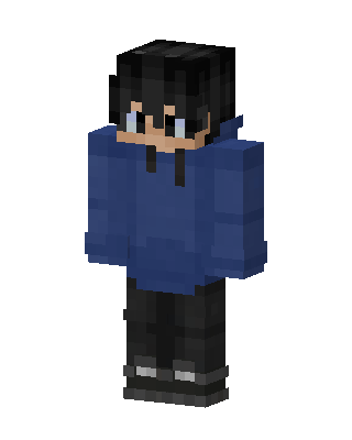 Blue Player Boy Minecraft skin