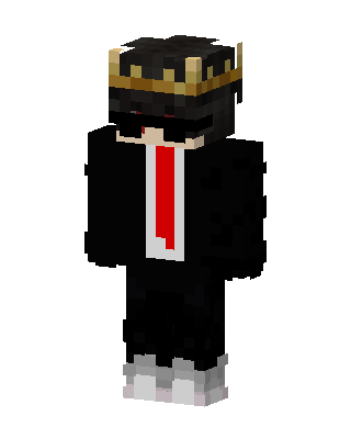 Crowned Suit Boy skin, 3D preview