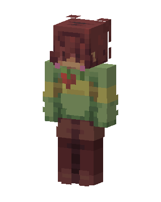 Chara skin, 3D preview