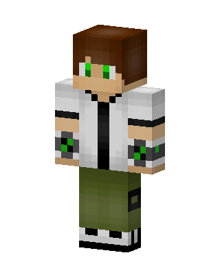 White Student Boy Minecraft white skin