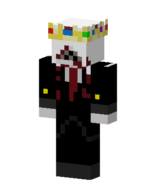 Black King skin, 3D preview
