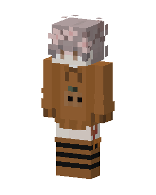 Flower Bear Hoodie Minecraft skin