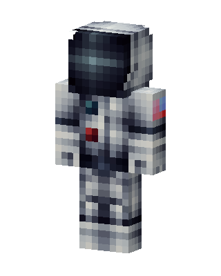 White Astronaut Minecraft white skin
