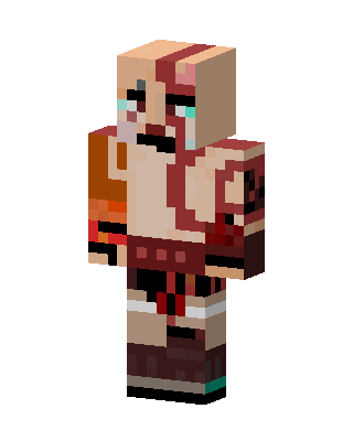 Kratos skin, 3D preview