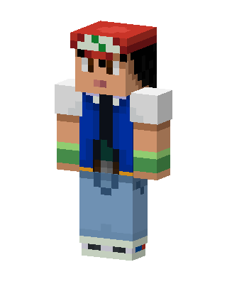 Ash Ketchum Minecraft skin