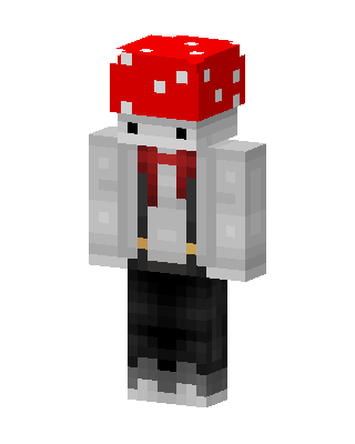 Gray Player skin, 3D preview