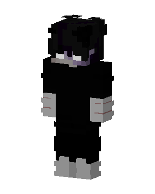 Shadow Hoodie skin, 3D preview