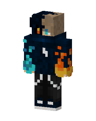 Fire And Ice Minecraft skin