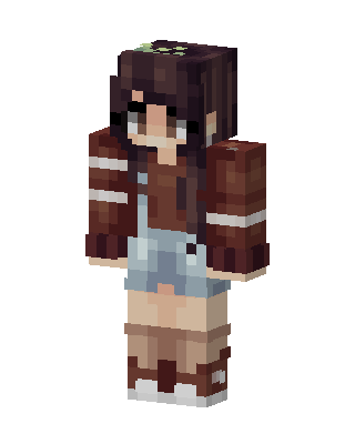 Cozy Autumn Girl Minecraft skin
