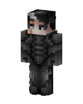 Dark Armored Warrior Minecraft skin