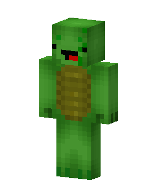 Green Animal skin, 3D preview