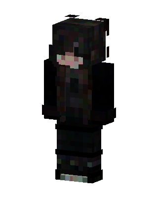 Shadow Hoodie skin, 3D preview