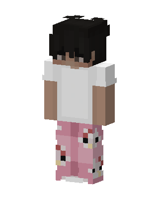 Cozy Pajamas skin, 3D preview
