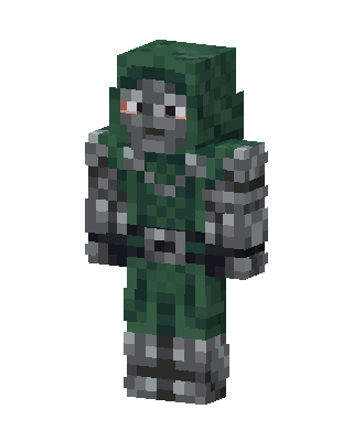Doctor Doom Minecraft hoodie skin