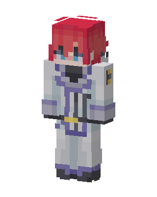 Red Haired Officer skin, 3D preview