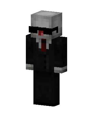 Black Villain Boy Minecraft skin