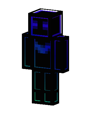 Black Villain Boy Minecraft Enderman skin