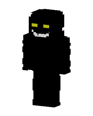 Black Mob Boy skin, 3D preview
