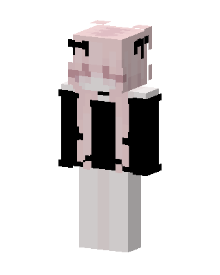 Pink Maid Girl Minecraft skin