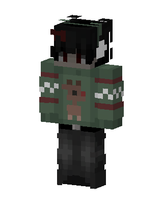 Reindeer Sweater Boy Minecraft skin