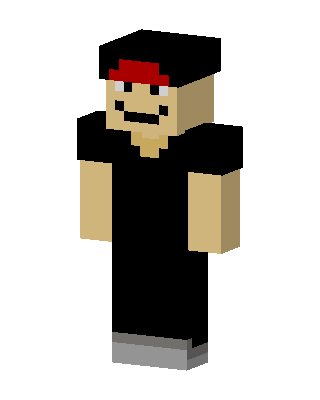 Red Cap Guy skin, 3D preview