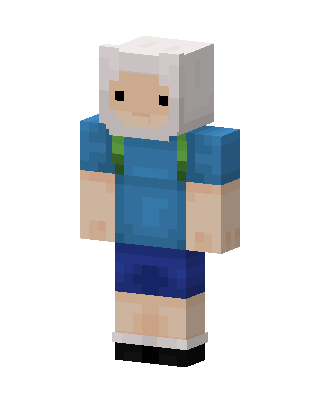 Finn The Human skin, 3D preview