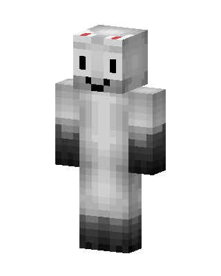 Gray Bunny skin, 3D preview