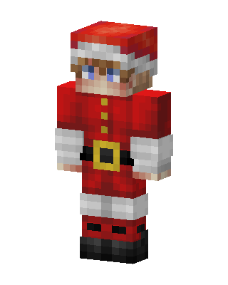 Red Holiday Minecraft Christmas skin