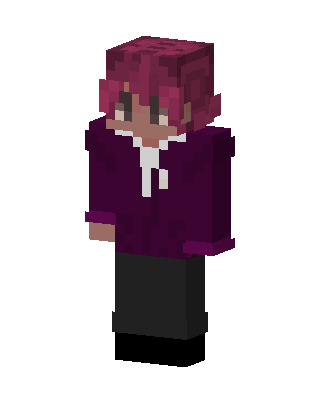 Purple Student Girl Minecraft purple skin