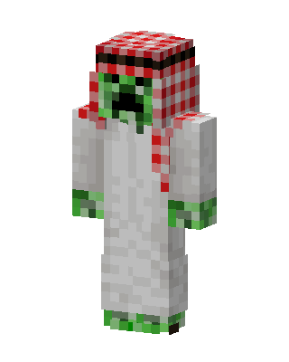 White Holiday skin, 3D preview