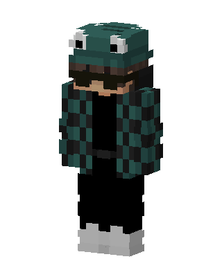 Frog Hat Flannel Minecraft skin
