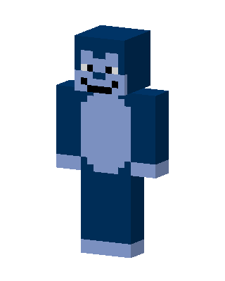 Blue Cat skin, 3D preview
