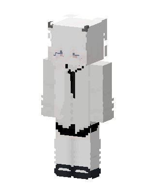 White Cat Boy Minecraft skin