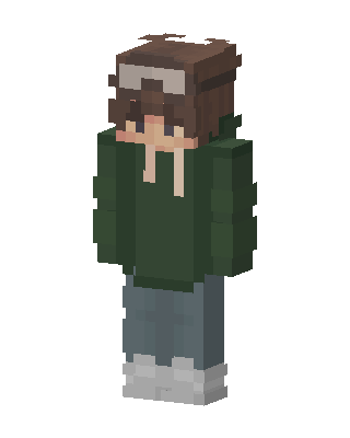Goggles Hoodie Kid skin, 3D preview