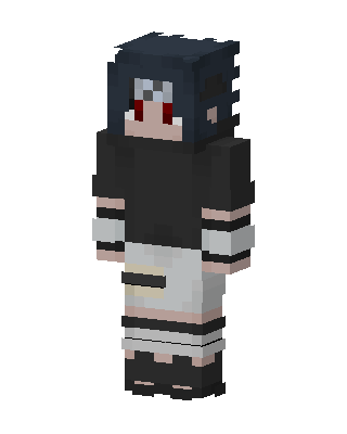 Black Anime Girl Minecraft skin