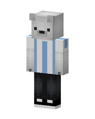 White Athlete Minecraft skin