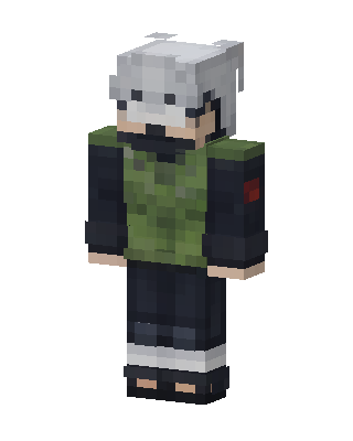Kakashi Hatake skin, 3D preview