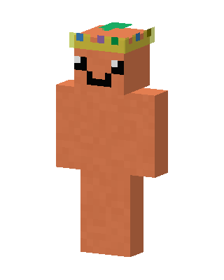 Crowned Smiley Minecraft skin