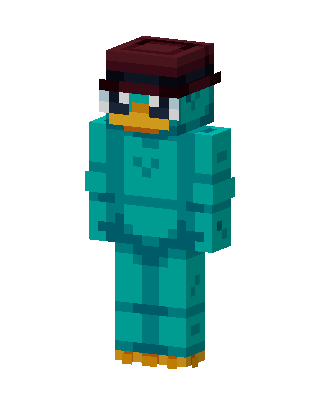 Teal Animal Minecraft skin
