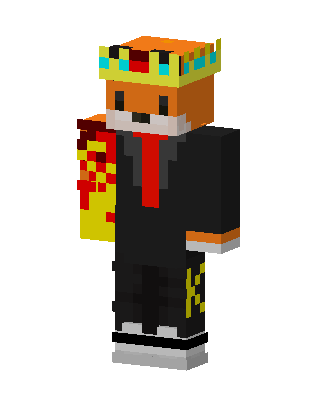 Black King skin, 3D preview