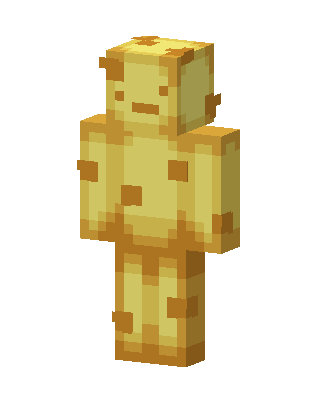 Golden Cookie skin, 3D preview