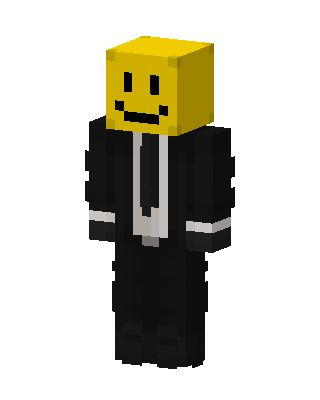 Smiley Suit skin, 3D preview