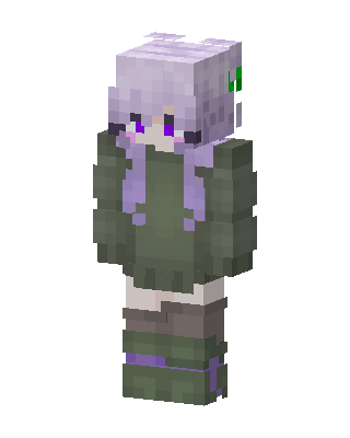 Lavender Moss skin, 3D preview