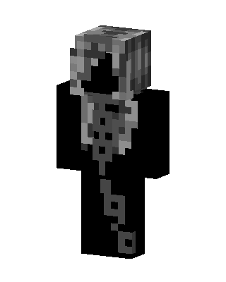 Black Hero skin, 3D preview